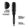Professionelle Haarbürste elchim klein, 24 mm, Thermo-Rundbürste mit sehr robusten