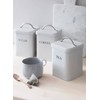 Garden Trading Original Sugar Canister Crafted in Powder Coated Steel