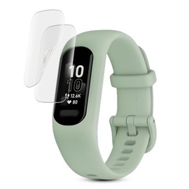 [Set of 2 Anti-Glare Film] Protective Film Set for Garmin vivosmart 5, Soft TPU Material, Automatic Scratch Repair Function, Fingerprint Prevention, Bubble Free, Garmin Vivosmart5 LCD Protective Film