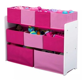 Delta Children Organizador Almacenamiento Juguetes  9 Cubos Interior