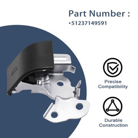 FZJDSD Interior Hood Latch Lock Actuator Release Handle Assembly 51237149591 Fit for Mini Cooper R55 Clubman R56 Hatchback R57 Convertible R58 Coupe R59 Roadster R60 Countryman R61 Paceman 2007-2015