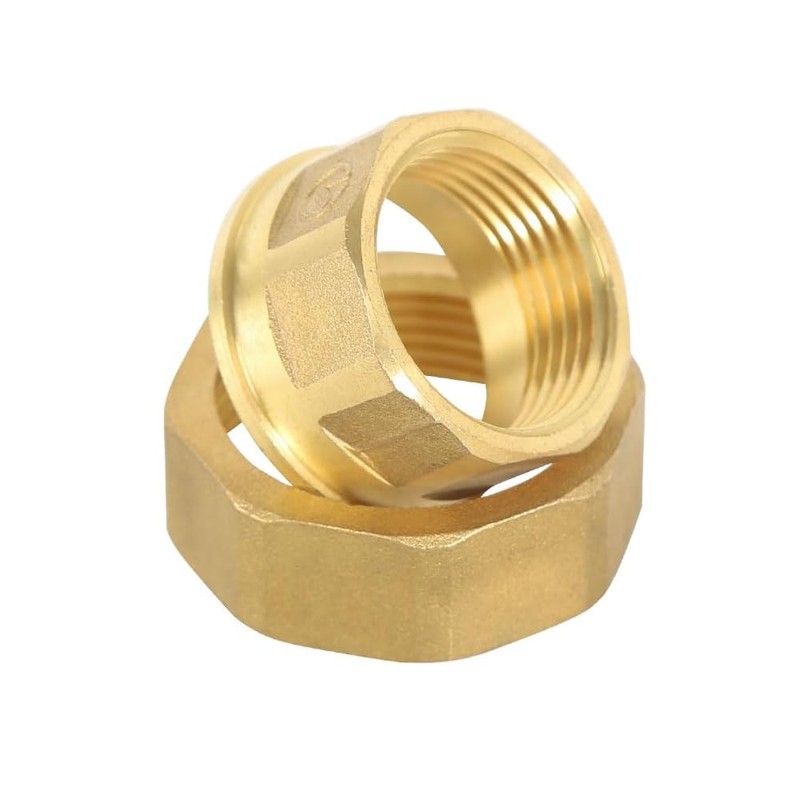 Laroal 2 Pcs Pump Screw Connection 1" X 1.5" Tap