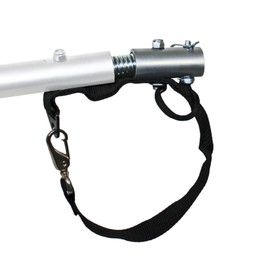 Universal coupling adapter with spring drawbar connection for children's trailers