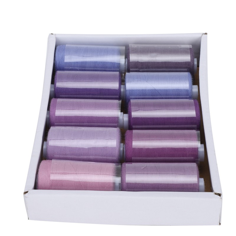 10 Rolls Sewing Thread Set Household Pagoda Threads DIY Accessories