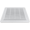 Vent Systems 10" x 10" (Outer Size) Inch White Plastic