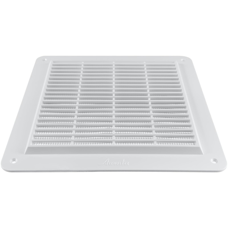Vent Systems 10" x 10" (Outer Size) Inch White Plastic