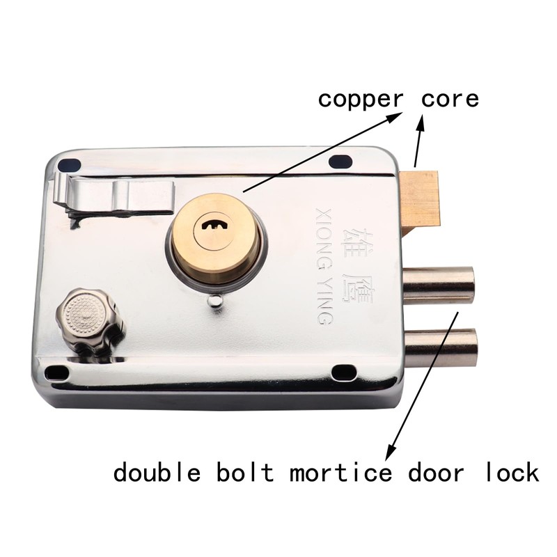 Sipery Door Lock Sets Stainless Steel Cylinder Door Rim Lock