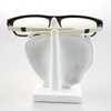 JewelryNanny Artsy Face Eyeglass Holder Stand - Sculpted Nose for