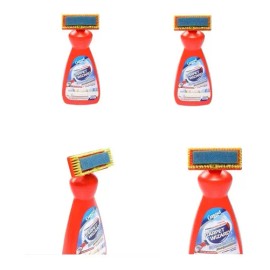 Espuma Sin Jabón Limpiador Tapicería Carbona Cepillo 2pack