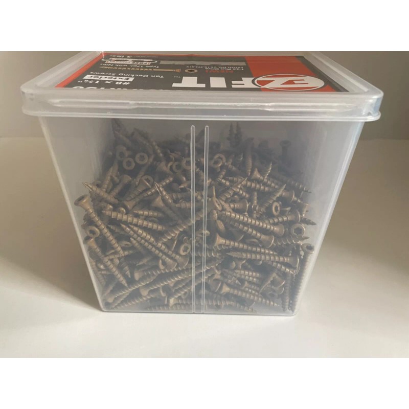EzFit 5 lb Tub (705 Pcs) - EZFit Coated Tan