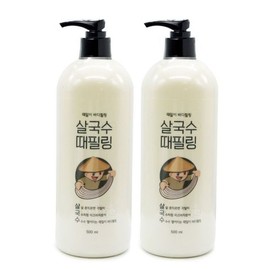 (NS Home Shopping) Lacquer Body Peeling Salguksu 500ml + 500ml Body Peeling 33830387 / (NS홈쇼핑)라끄베르 때밀이 바디필링 살국수 500ml+500ml때필링33830387