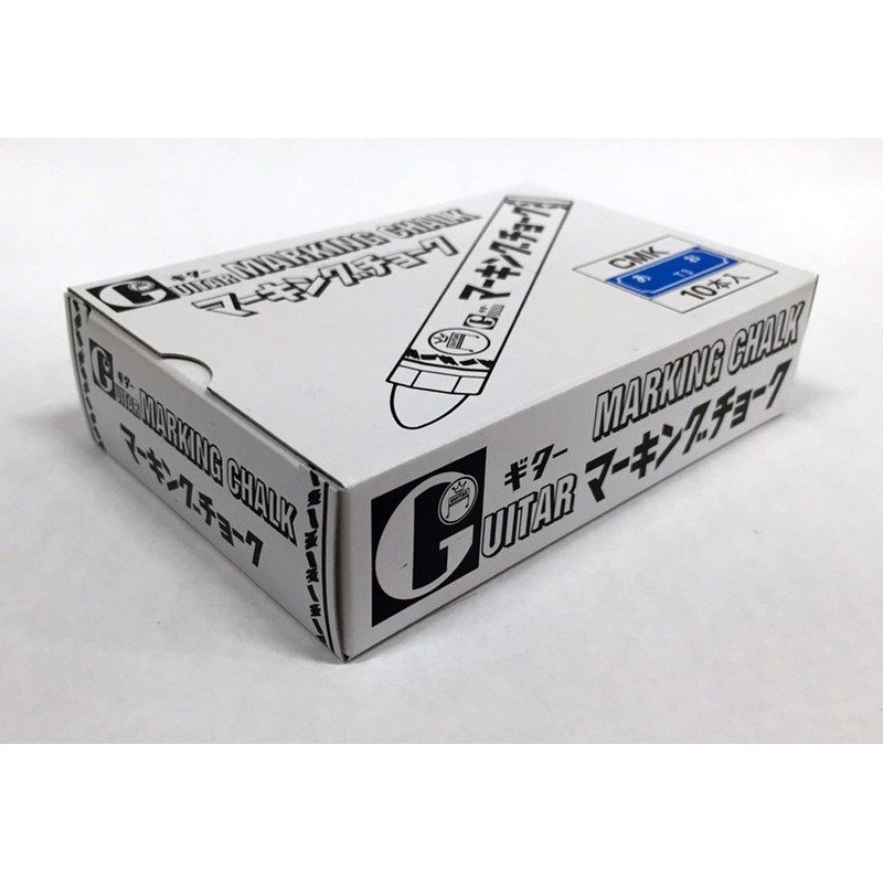 Teranishi Chemical B-CMK-T3 Solid Markers, Guitar Marking Chalk, Blue, 10