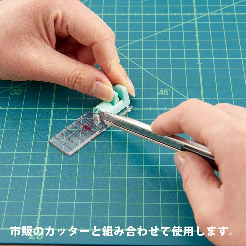 Clover 25-323 Clover Cutter Guide, Clear