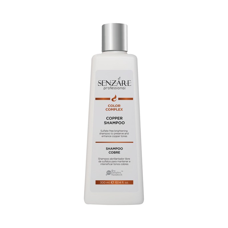 Senzáre Shampoo Copper Para Cabello Cobrizo