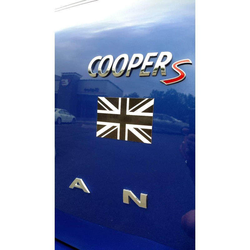 Cupeez Union Jack British Flag Black Jack Magnet Emblem Fits
