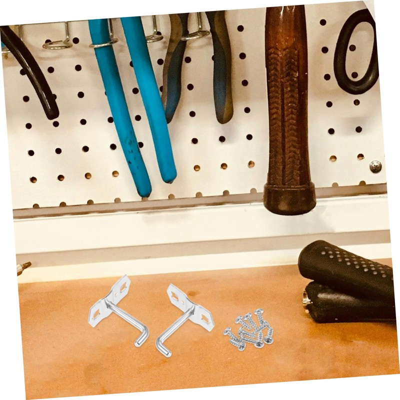 SHINEOFI 10pcs Heavy Duty Pegboard Hooks for Garage Wall Storage