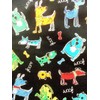 Travelstock Kids Cotton Wash Bag Drawstring small - Loveable Dogs