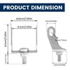 2PCS Motorcycle Spotlight Mounting Brackets Motorcycle Fog Light Brackets for