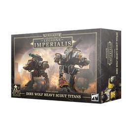 Warhammer Games Workshop Legions Imperialis - Dire Wolf Heavy Scout Titans [Epic Scale]