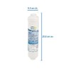 Aqualogis Water Filter Compatible with Daewoo DD-7098 3019974100 (external filter)