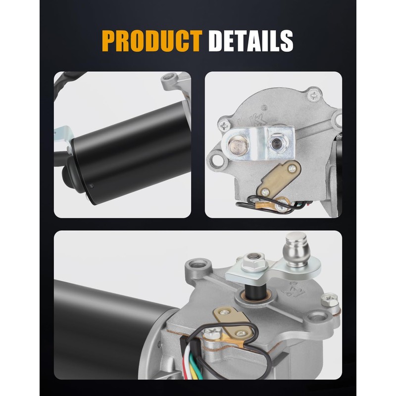 ROADFAR Windshield Wiper Motor Replacement fit for 1987-1995 for Jeep