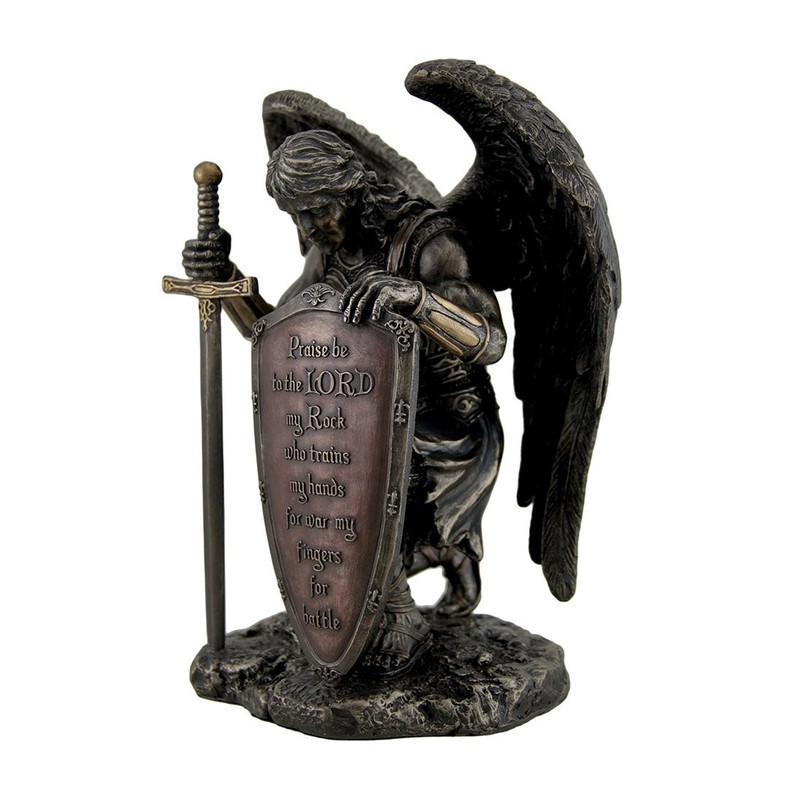 Veronese Resin Statues Praise Be to The Lord My Rock