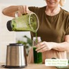 [8 Pack] 20 Oz Glass Juicing Bottles w Airtight Lids