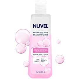 Nuvel Desmaquillante Bifásico Oil Free Para Piel Mixta 235ml