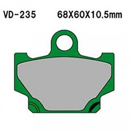Vesrah Brake Pad for Yamaha 650 XJ Turbo 1982 to 1983 AVG/AVD