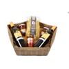 Weinkarton24.com 10 x Large Loop Gift Basket, Corrugated Cardboard Basket,