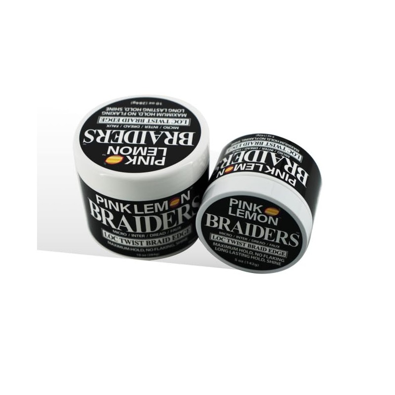 PINK LEMON Braiders - Maximum Hold, No Flaking, Long Lasting