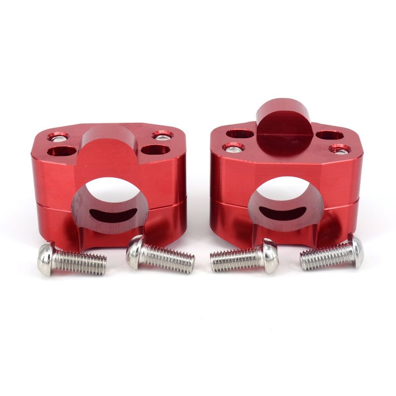 1 1/8" 28MM CNC Motorcycle Handlebar Riser Clamp Universal Bar