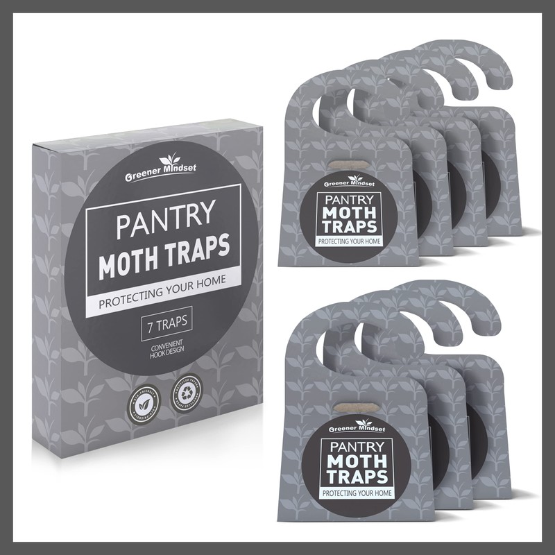 Greener Mindset Moth Traps for House - 7 Pack, Indoor