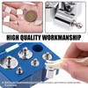 Mardatt 18 Pcs Precision Scale Calibration Weight Set10m to 500mg,