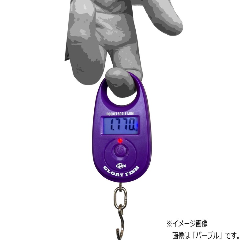 Glory Fish CS-005 Pocket Scale Mini Purple