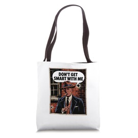 Noir Crime Quote Comic Strip Style Tote Bag