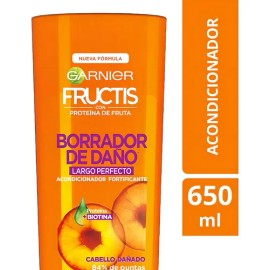 Acondicionador Garnier Fructis Borrador De Daño De 650ml                                                                                              