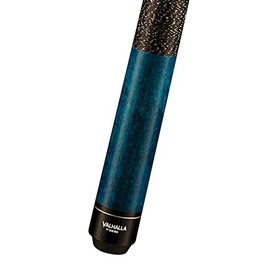 Viking Valhalla 100 Series with Irish Linen Wrap 2 Piece 58” Pool Cue Stick VA113 (18oz, Blue)