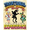 Traditional Tattoo Flash Coloring Experience