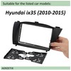 AERZETIX - C42700 - Frame/Front Plate/Adaptor 2-DIN for Car Radio