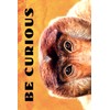 Be Curious- Monkey Face: Funny Motivational Journal for Job &
