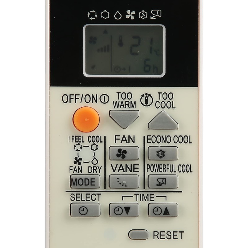Goshyda Air Conditioner Remote Control for Mitsubishi, Remote Controller Replacement