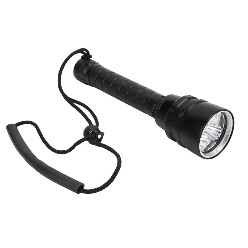 S5 Diving Flashlight with Anti Skid Rope Hard Anodized Treatment