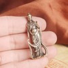 Kwan Yin Buddha Statue, Mini Size, Amulet, 2.0 inches (5