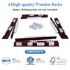 Offelec Upgraded Magnetic Mahjong Racks, 4 pcs American Mahjong Racks