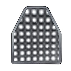 Black Urinal Mat (Pack of 6)