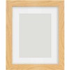 Alison Kingsgate Oak 8x6 Mount Frame With Perspex Sheet &