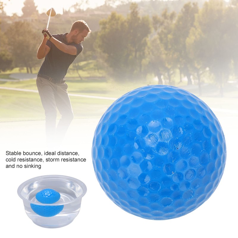 BuyWeek Floating Golf Balls, 2 Layers Golf Ball Float Water