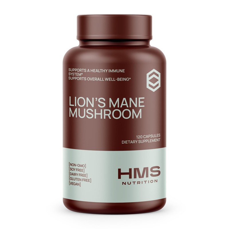 Hongo melena de león - HMS Nutrition - Potente suplemento