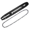 Greenworks 12" Replacement Bar and Chain Combo, 0.05'' Gauge